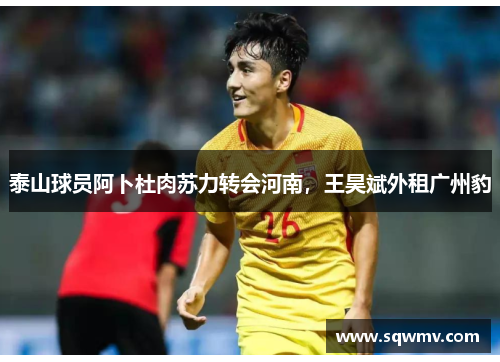 泰山球员阿卜杜肉苏力转会河南，王昊斌外租广州豹